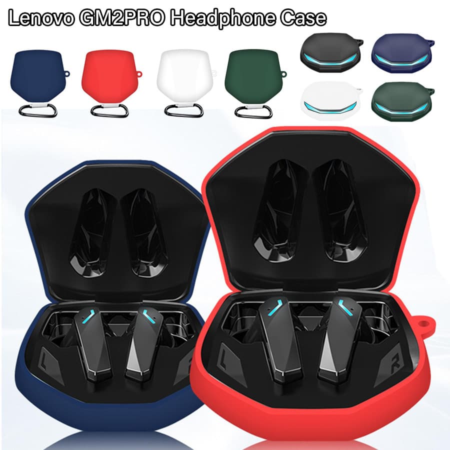 Capa Dura De Absorção De Choque Para Lenovo GM2 PRO Fone De Ouvido À Prova De Queda Caixa De Fones Sem Fio Estojo De Tra