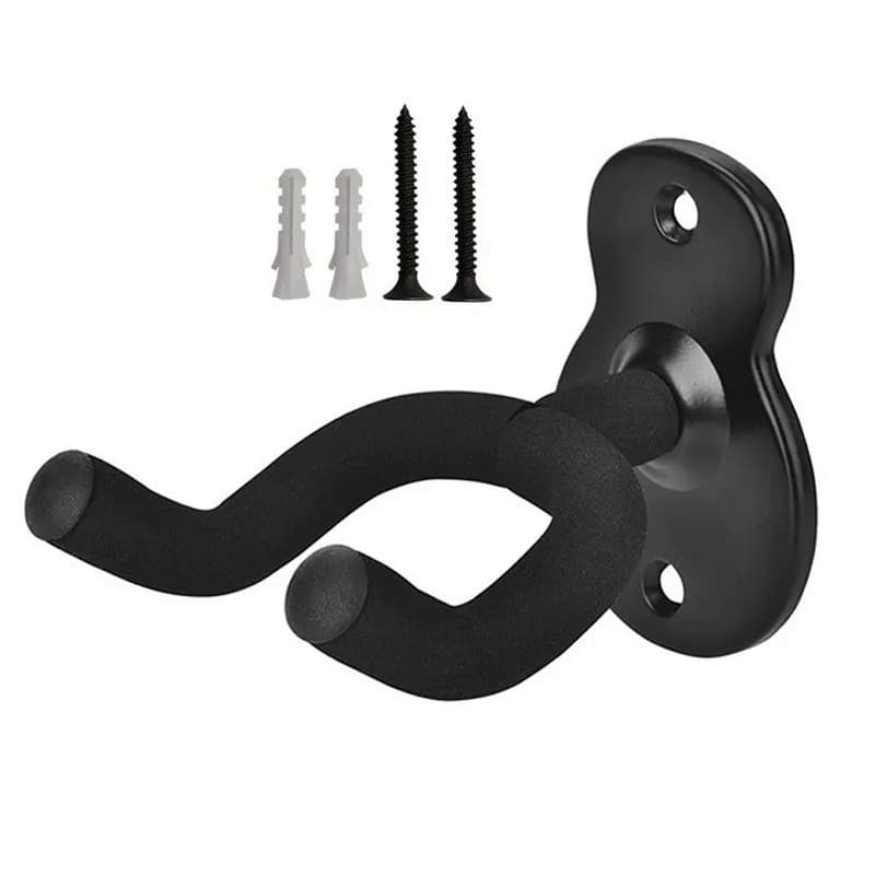 Gancho Metal Guitar Gancho Suporte parede Suporte antiderrapante Suporte guitarra Ukulele