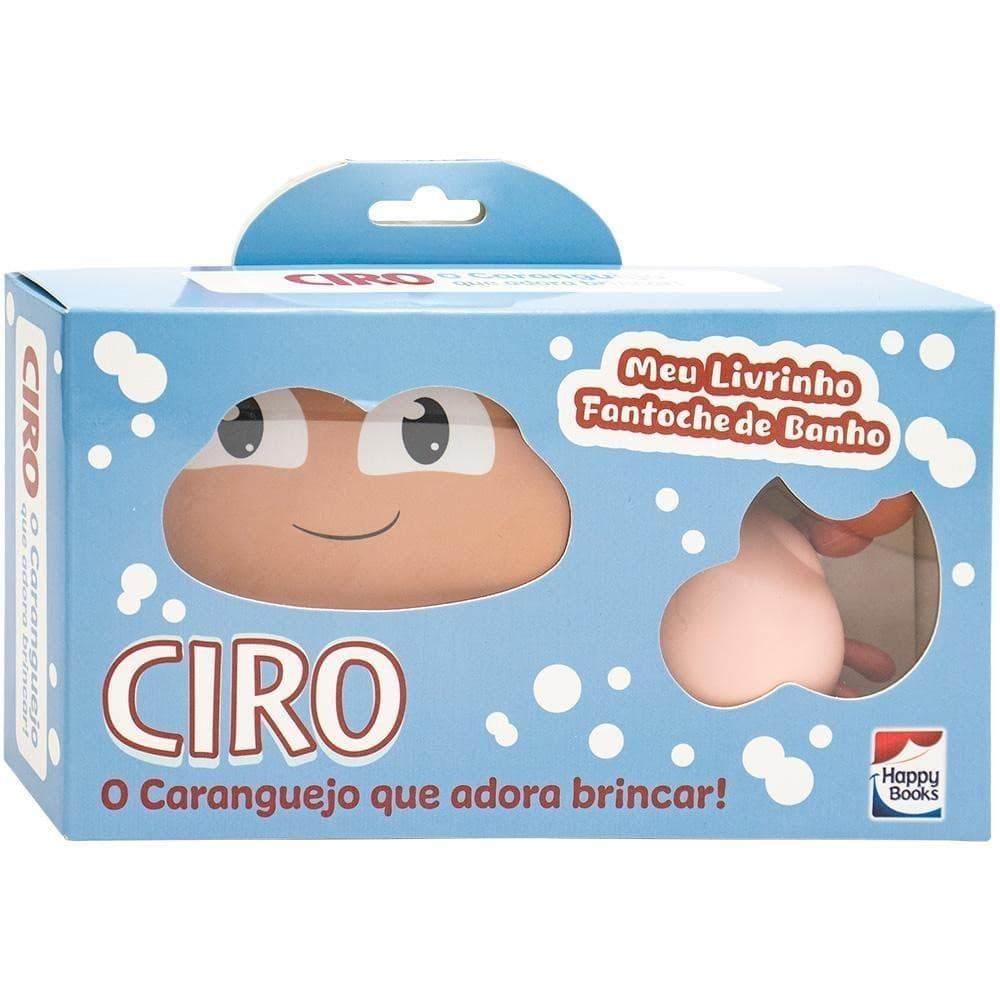 Meu Livrinho Fantoche de Banho: Ciro, o Caranguejo adora brincar