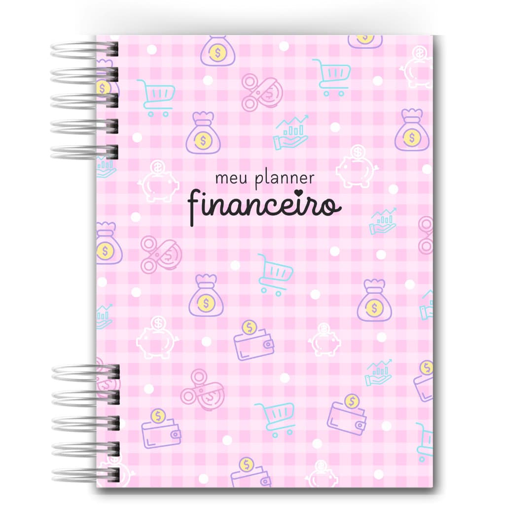 Planner Financeiro Organizador de Contas Finanças Organizada