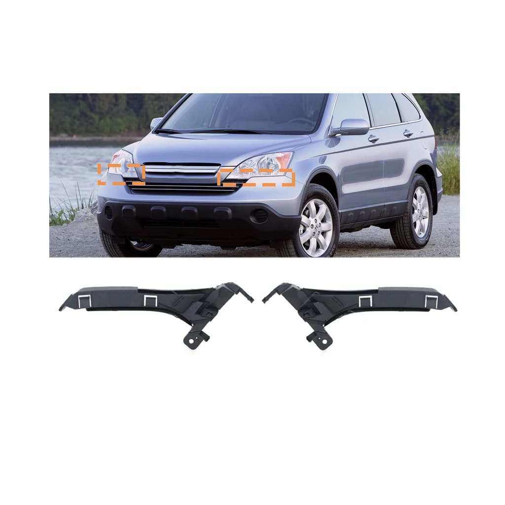 Par Guia Suporte Farol Dianteiro Para Honda Crv 2006 A 2011