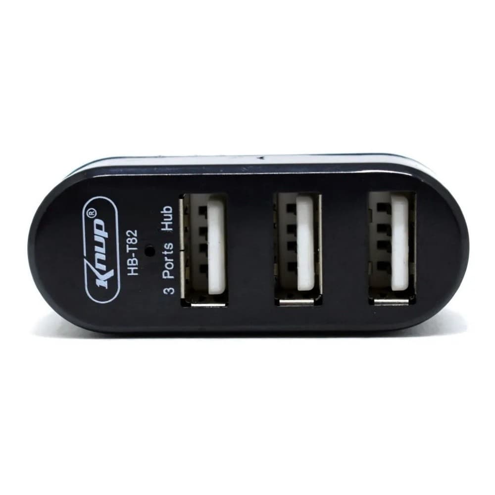Hub Usb 3 Portas Pc Notebook Portátil Knup Hb-t82