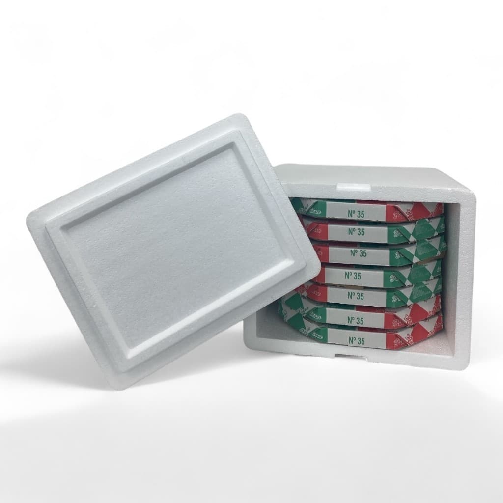 Caixa de isopor Branco 45 litros