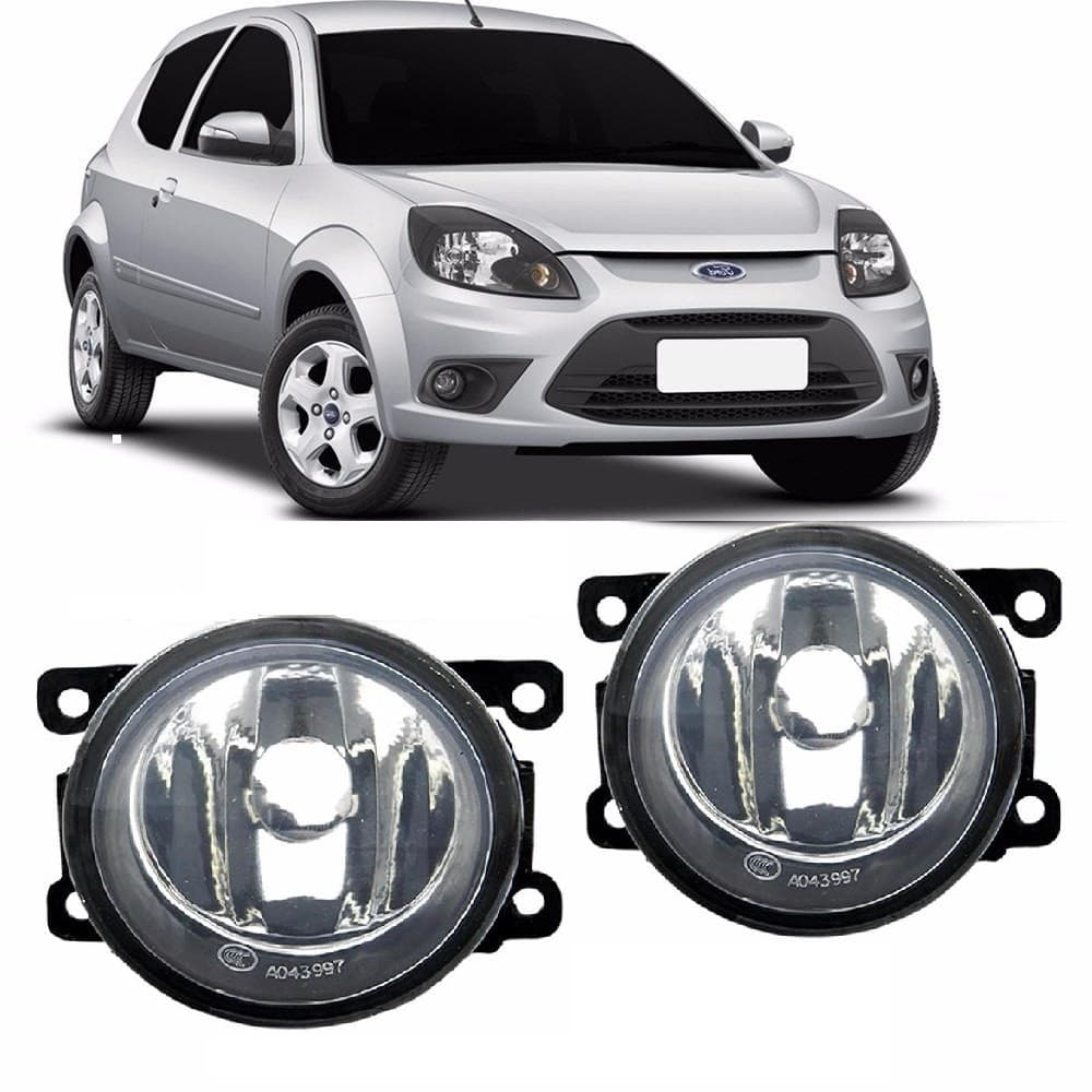 Par Farol De Milha Universal Ford Ka 2008 2009 2010 2011 2012 2013