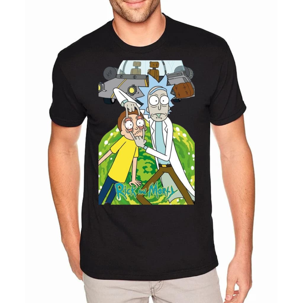 Camisa Camiseta Rick And Morty 100% Algodão Adulto e infantil Blusa unissex Envio rapido