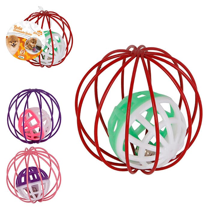 Bola de brinquedo para gato - Acessório para animais de estimação com Guizo pet shop