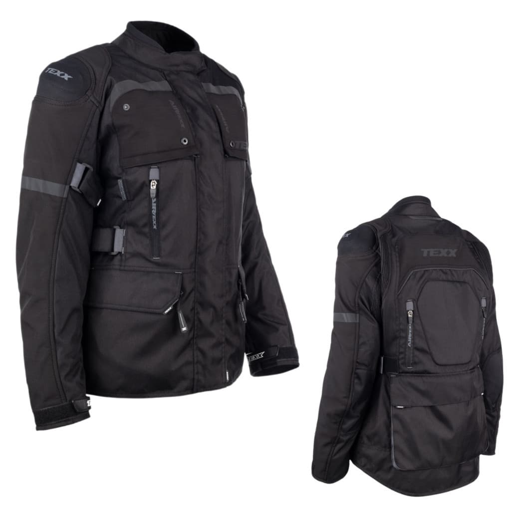 Jaqueta Texx Feminina Lady Armor Impermeável Preta Parca