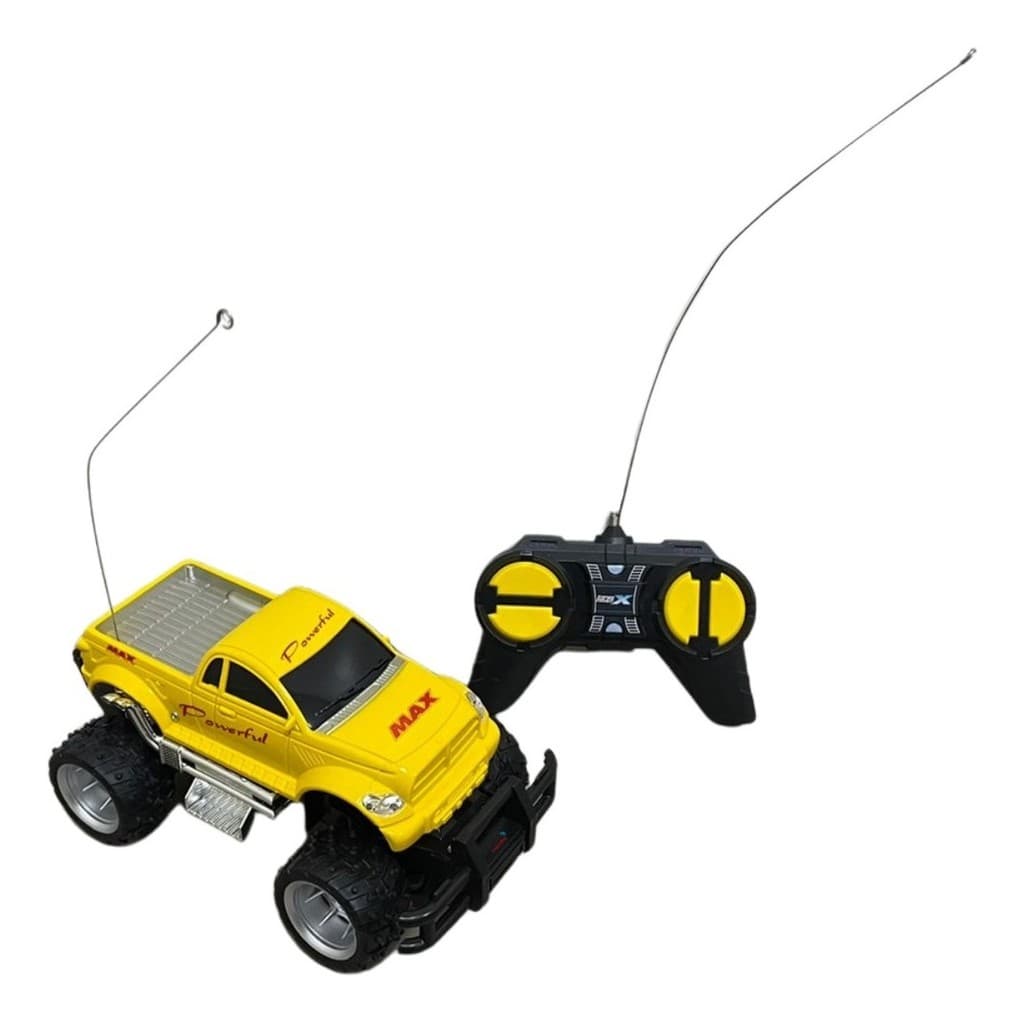 Carrinho Pick Up Controle Remoto 1:24 Amarelo Importway