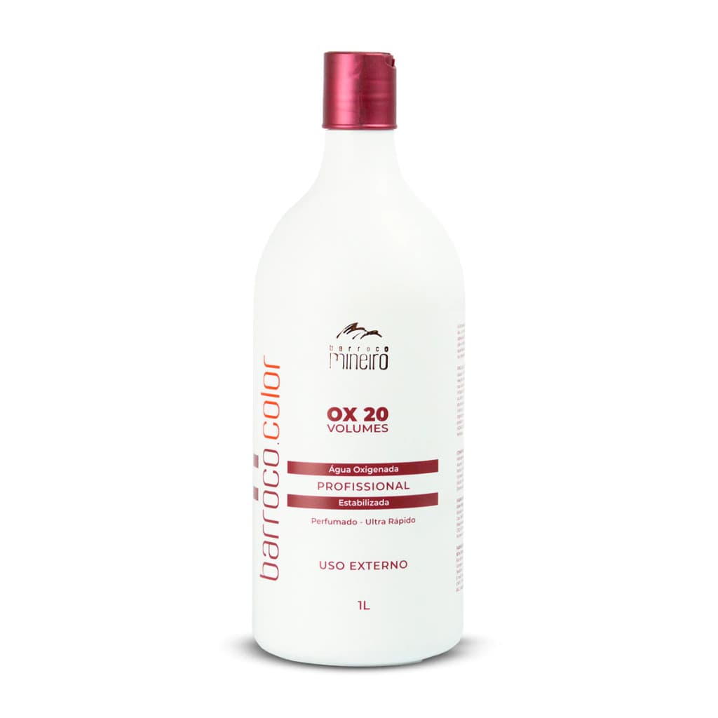 Água Oxigenada Cremosa Barroco Mineiro 20 Volumes 1L