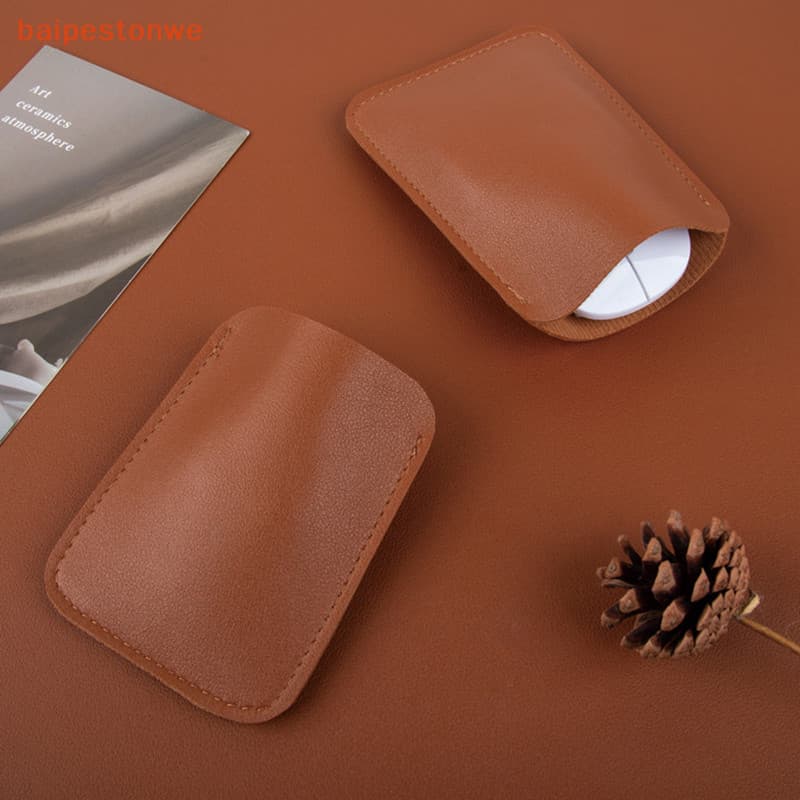 [baipestonwe] 1PC Bolsa De Armazenamento De Mouse Sem Fio Adequada Para Mouse2 Protetora De Couro Anti-Caso