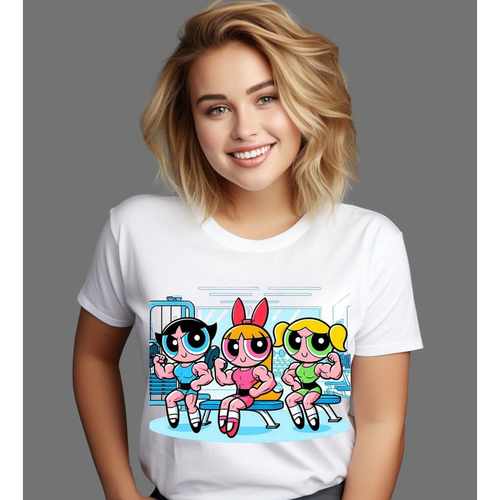 Camisa Academia - Super Meninas  - Treino, feminino