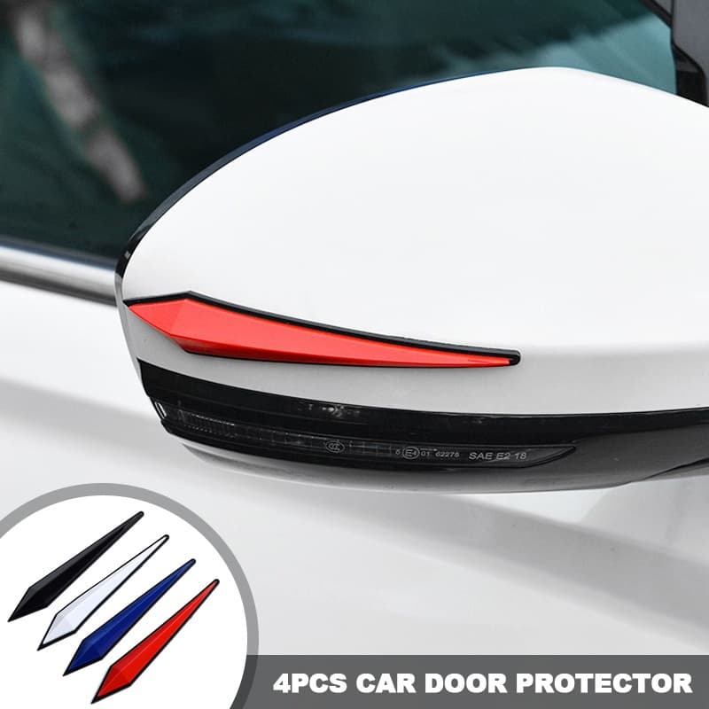 Porta De Carro Anti-Riscos Protetor Colisão Autocolante De Borracha Fita De Proteção De Borda De Pára-Choques Acessórios De Decoração Automática