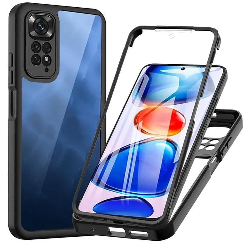 Para Xiaomi Redmi Note 13 Pro Plus 12 11 12s 10 10S 9 9S 360 Protetor De Tela De Corpo Inteiro Capa Do Telefone