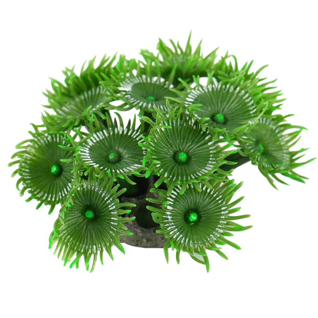 ENFEITE DE SILICONE SOMA CORAL ZOANTHUS VERDE 02