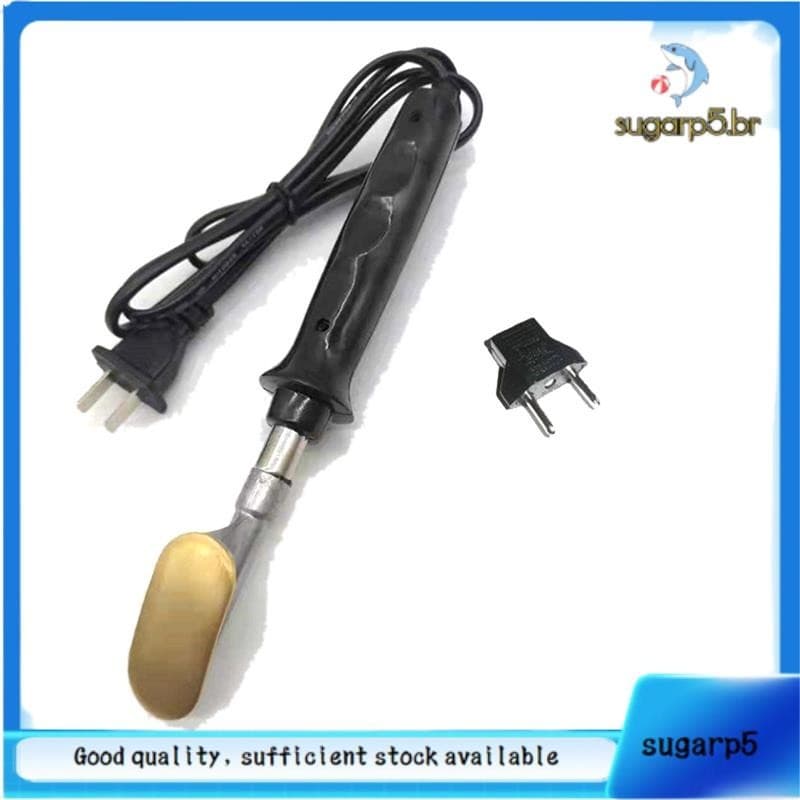 Ferro De Solda Elétrico Com Ponta Plana De Cabo Plástico Para Reparo De Pára-Choques De Carro Ferramentas Manual EU Plug