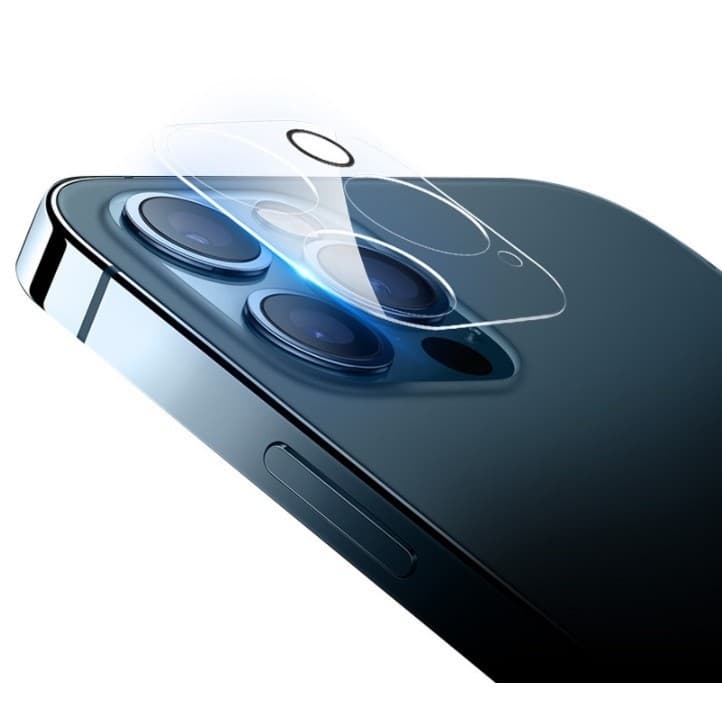 Película Proteção Câmera Traseira Compatível iPhone 11 até 15 Pro Max Vidro Temperado