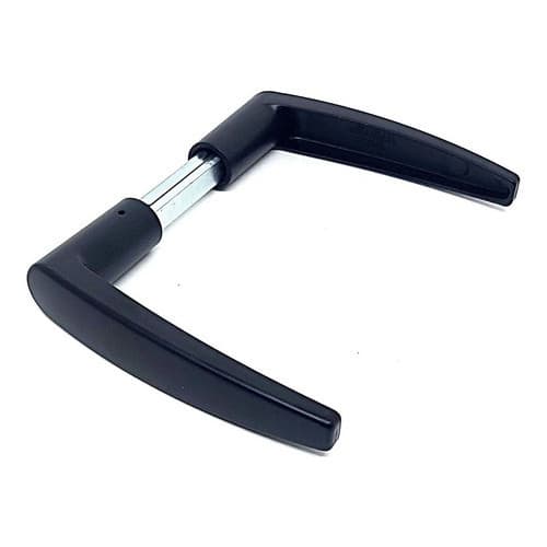 Maçaneta P/porta Fechadura Modelo Alavanca Preto Fosco