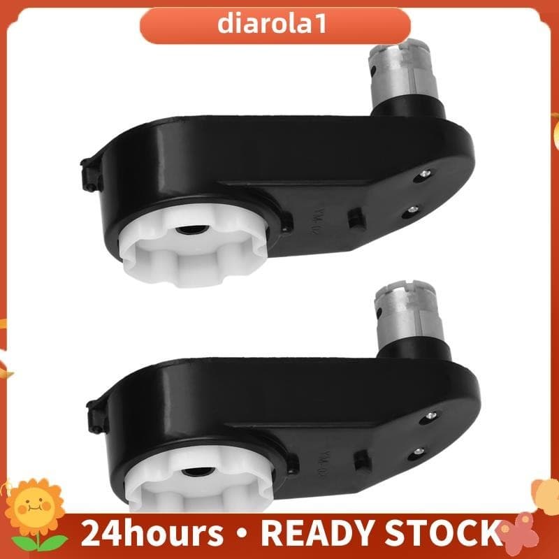 2X RS390 Caixa De Engrenagens De Motor Elétrico 12V 20000RPM Cc Para Brinquedos De Carro Crianças