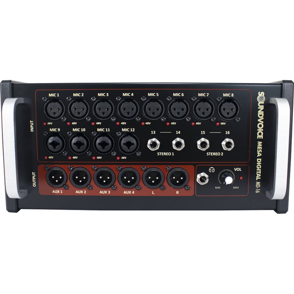 Mesa de Som Digital Soundvoice MD-16