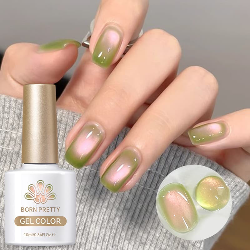 BORN PRETTY Goiaba Gato Rosa Gel Magnético Polonês Manicure DIY Varnis Semi Permanente