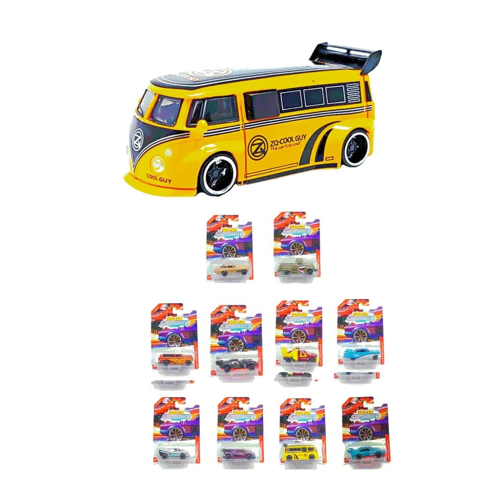Carrinho Colecionável Supercharger Crazy Cars 1un Sortidos