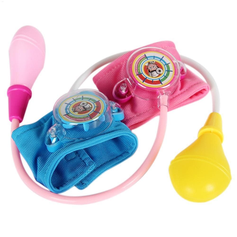 Conjunto De Jogos De Médico Fingir Brinquedos Médicos Kit De Dramatização Educacional Com Punho De Pressão Arterial De E