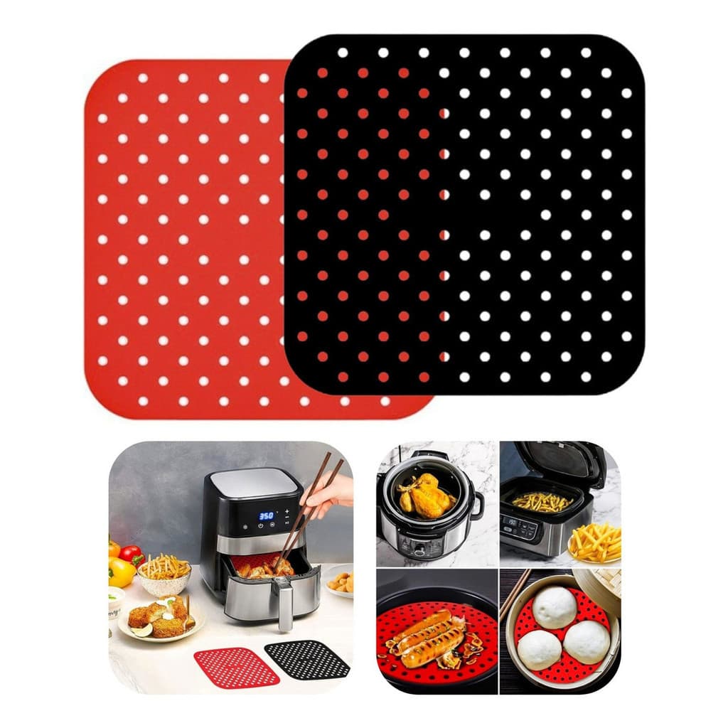 Tapete Protetor Silicone Airfryer Fritadeira 21cm Universal