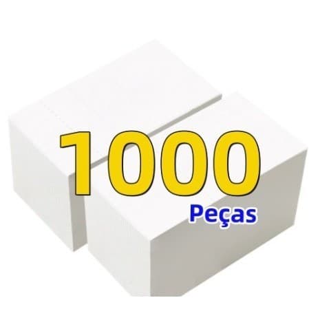 1000 Etiqueta Térmica Papel Adesivo 10x15CM Papel Térmico e Papel Contínuo