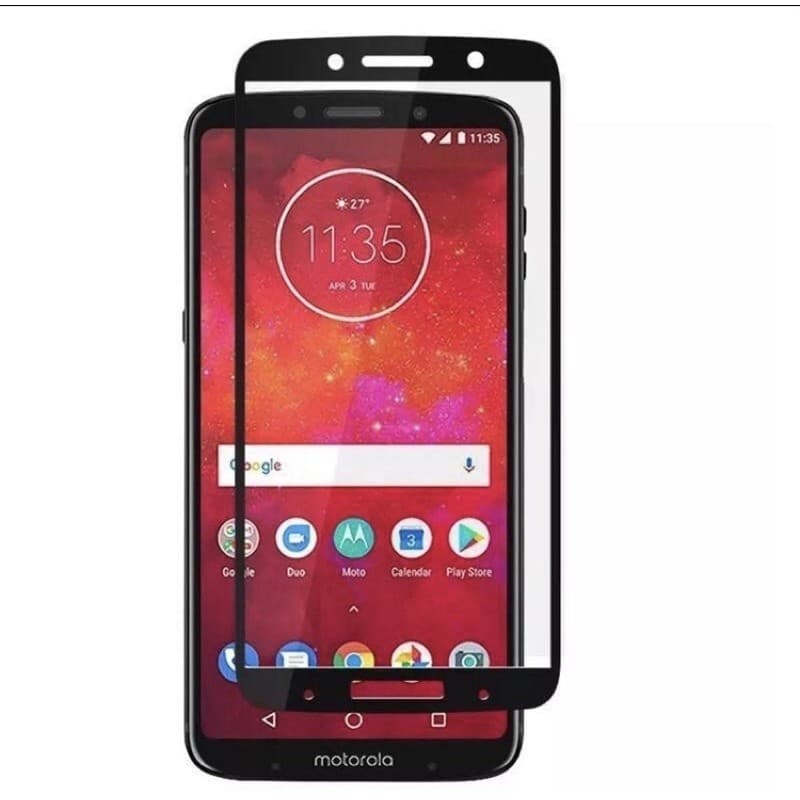 Película de Vidro 3D Moto Z3 Play Borda Curva Full