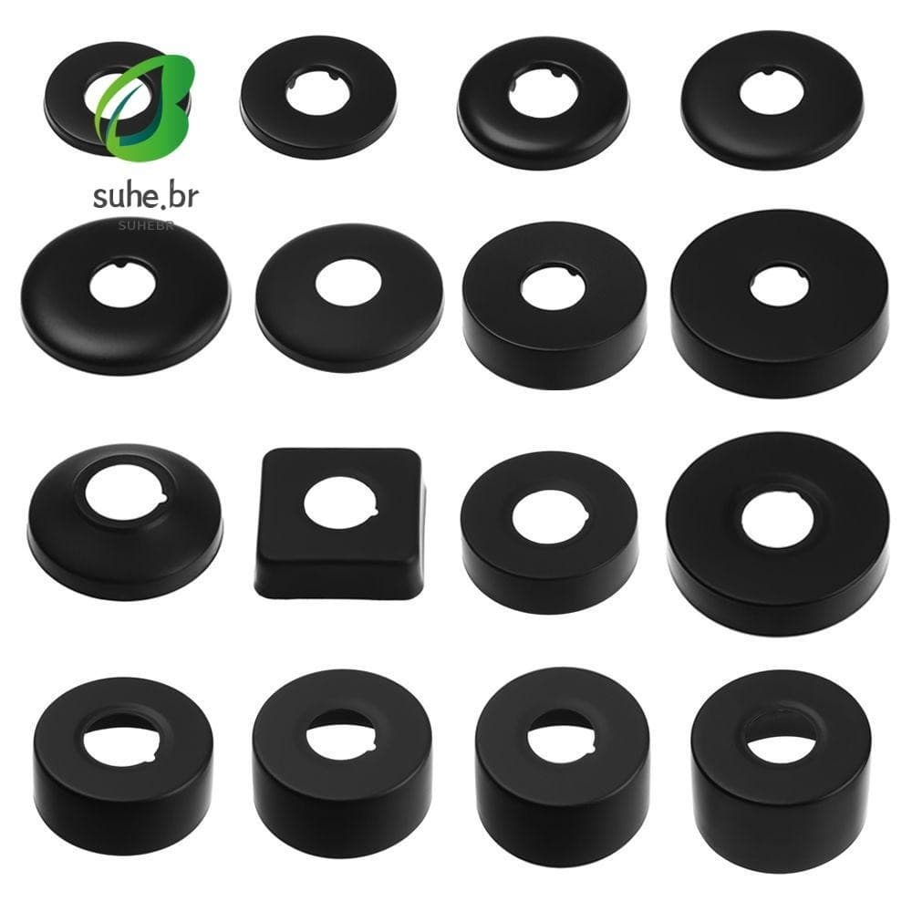 Tampa Decorativa Da Torneira SFBSF Flange De Cozinha Ducha Acessórios Em Aço Inoxidável Cromado