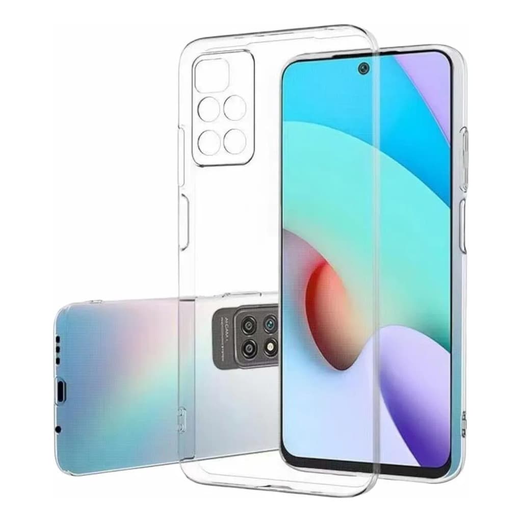 Capa Tpu Transparente Para Xiaomi Redmi 10 - Slim E Durável
