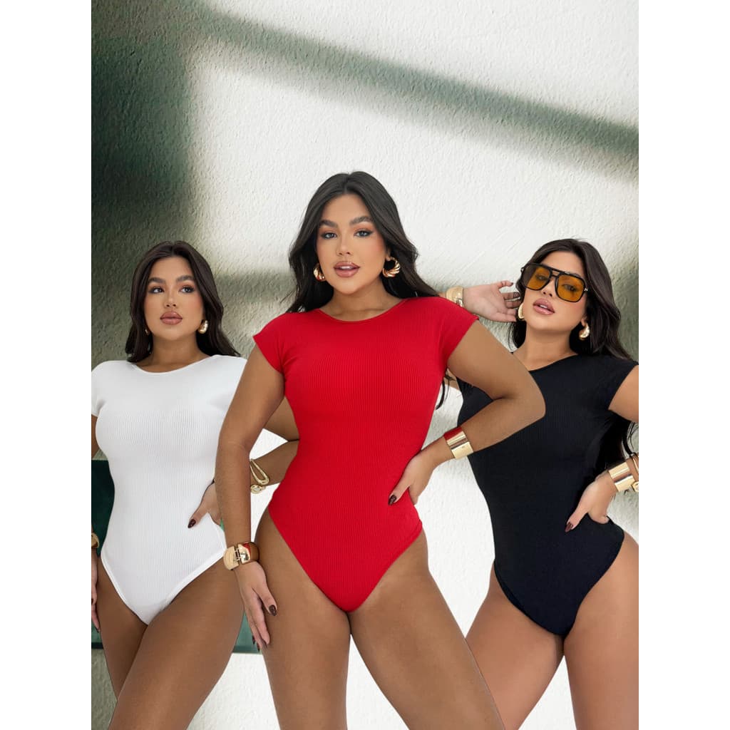 Body Blusinha Manga com Decote Costa - Tendência Verão, Elegância e Conforto Casual Carnaval