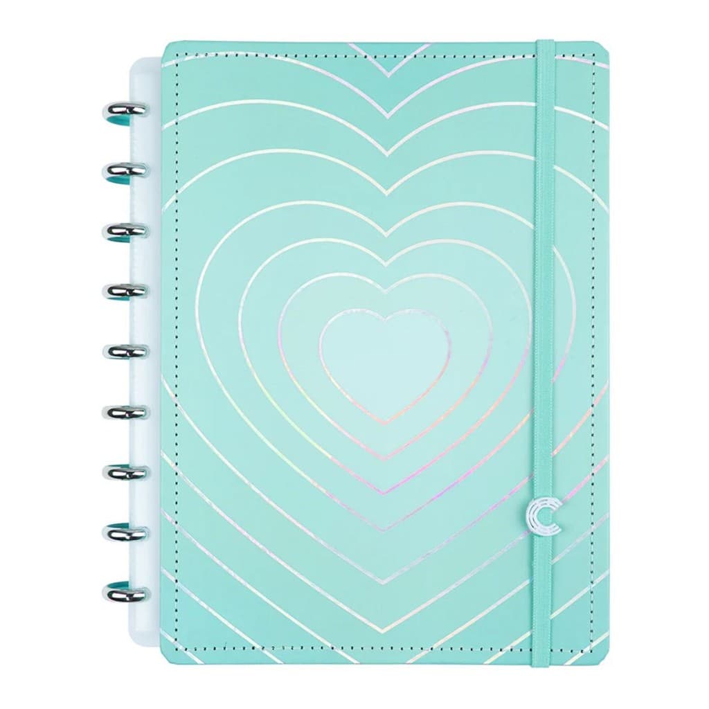 Caderno Inteligente Turquoise Love – Tamanho Médio
