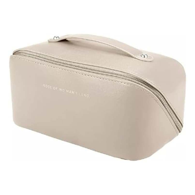 Bolsa organizadora de viagens cosmética portátil rosa