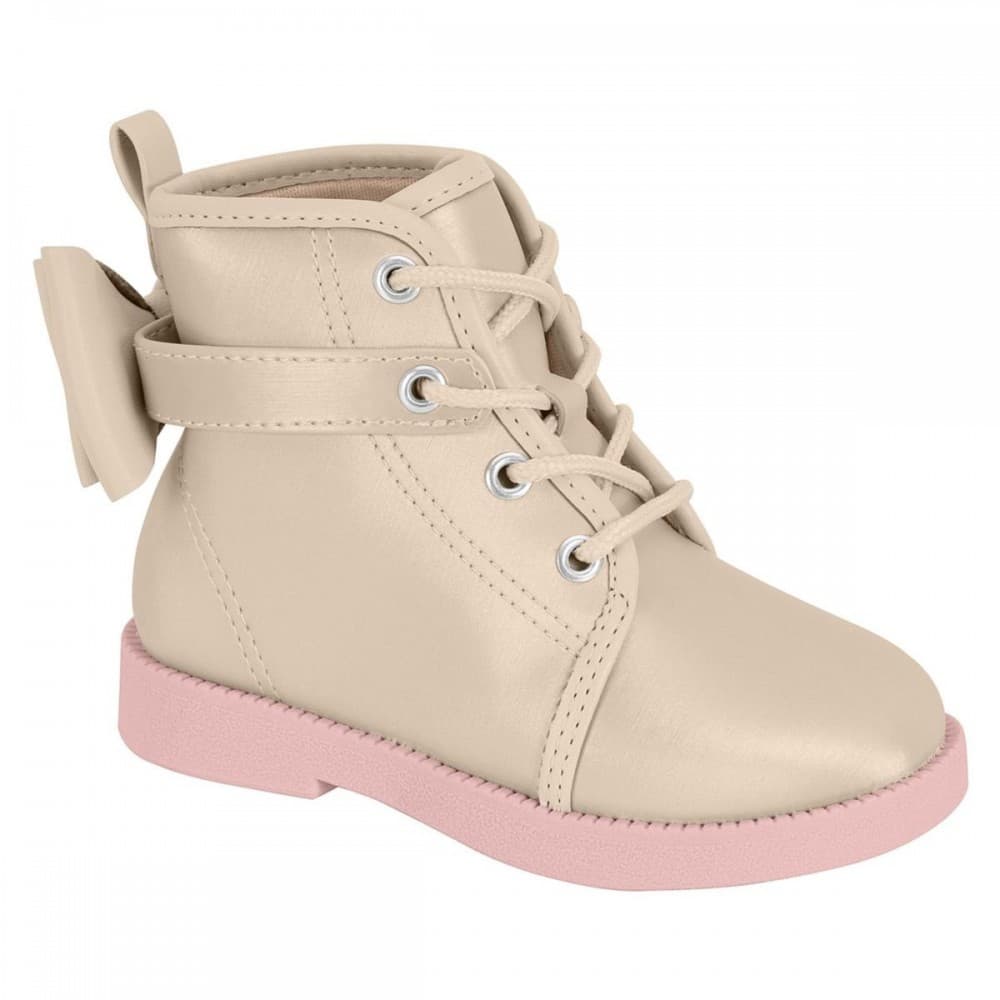 Bota Molekinha 2184.100 Coturno Cano Curto Infantil