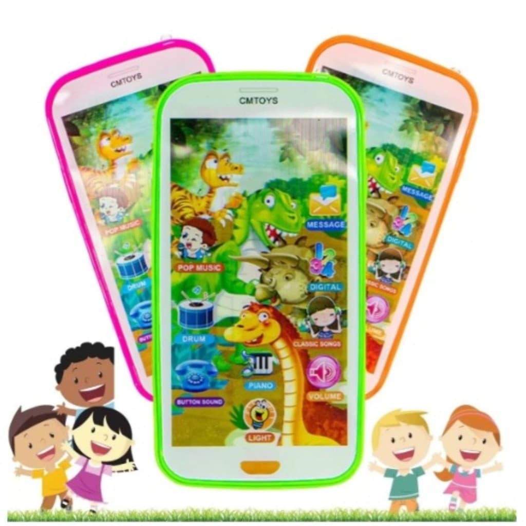 Brinquedo Celular Interativo Musical Touch com Luz e Sons