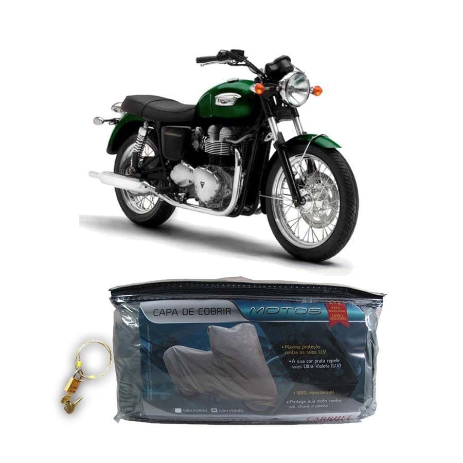 Capa com cadeado para cobrir TRIUMPH BONNEVILLE 750CC-790CC-865CC G(206)