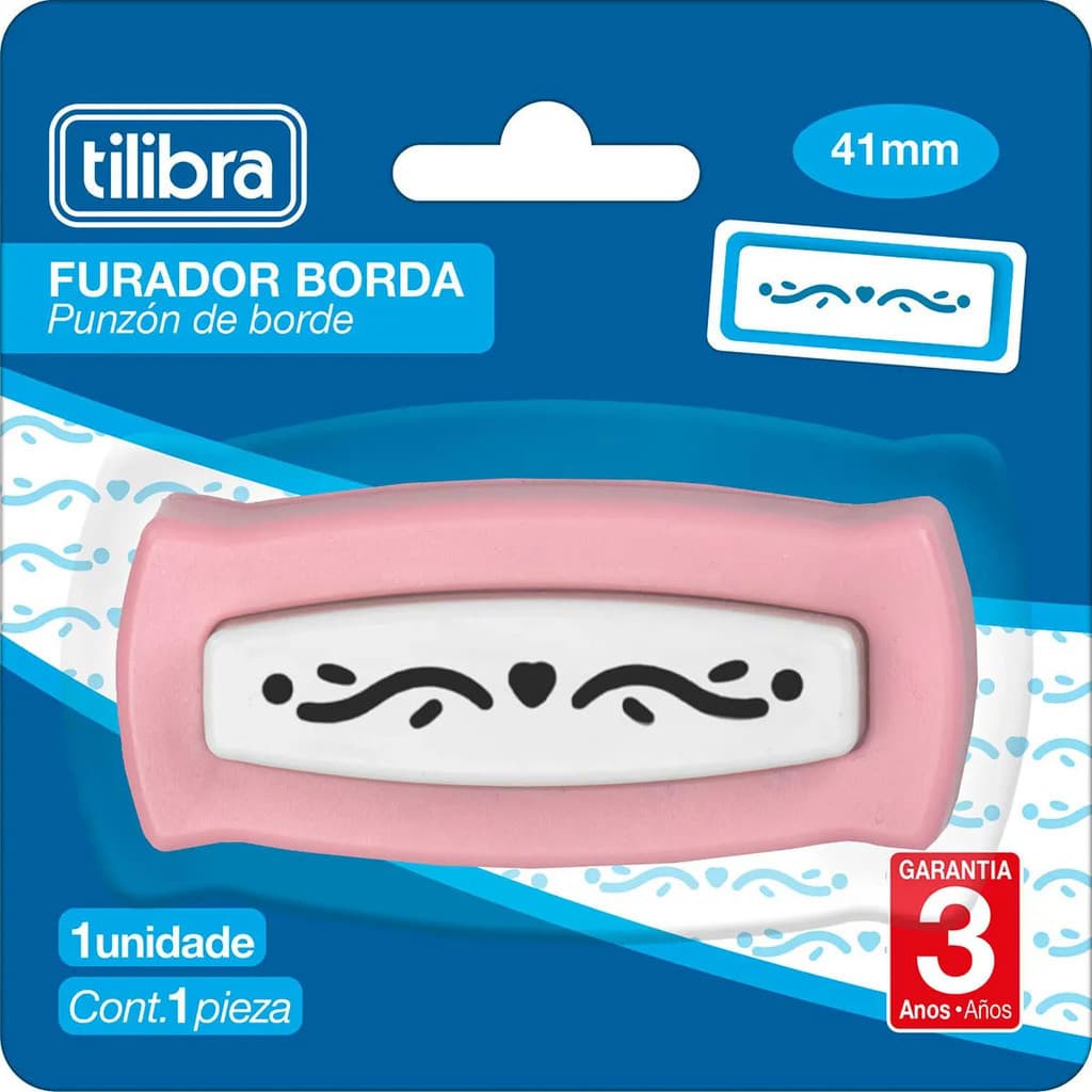 Furador de corações para cantos Tilibra 41mm