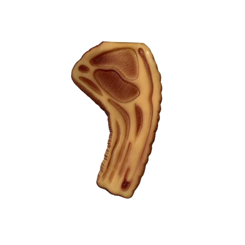 Brinquedo De Pet Mordedor Bife com som 15,5 cm