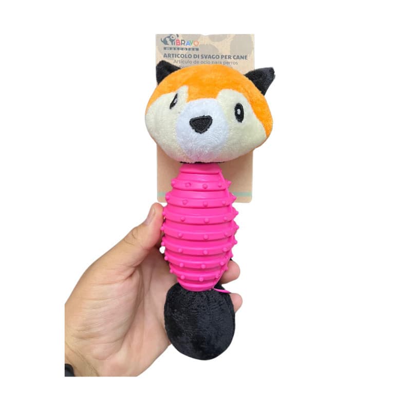 Brinquedo  Para Cachorro Pets Raposa E  Elegante Anti Stresse