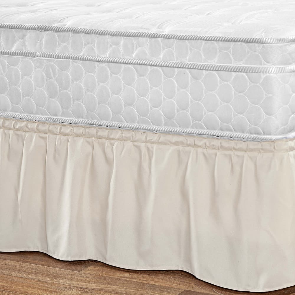 Saia Box Babadinho Ajustável para camas Casal Queen e King  01 Peça Renata Ideal Para Cama Box Báu