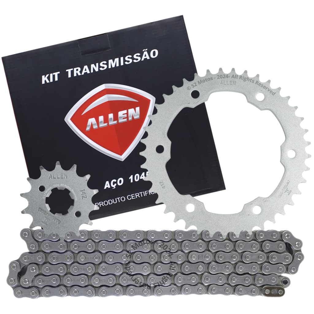 Kit Relação Transmissão Yamaha Fazer Fz 15 2022 2023 2024