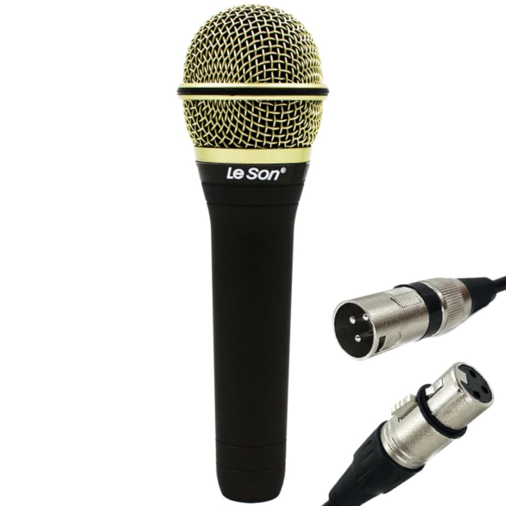 Microfone Dinâmico com Cabo LS-7 Leson - 2AM002118