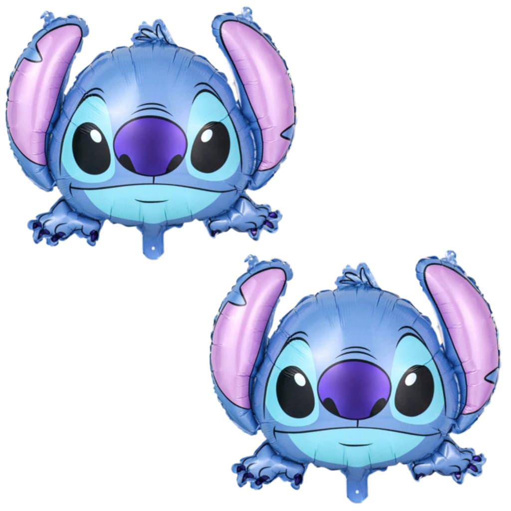 Balão Metalizado Stitch Festa de Aniversário 2 Und