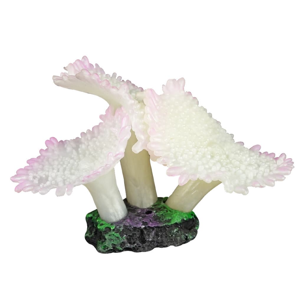 ENFEITE DE SILICONE SOMA CORAL MUSHROOM SPOTTED BRANCO 04