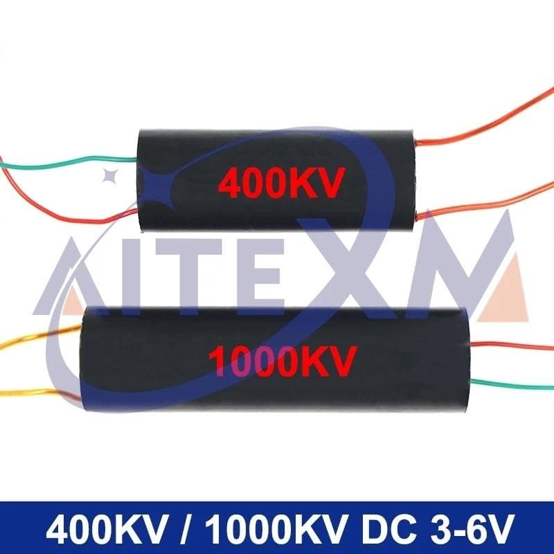 400KV 1000KV Boost Step-up Power Module DC 3-6V Gerador De Alta Tensão Módulo 400000V V 1000000V