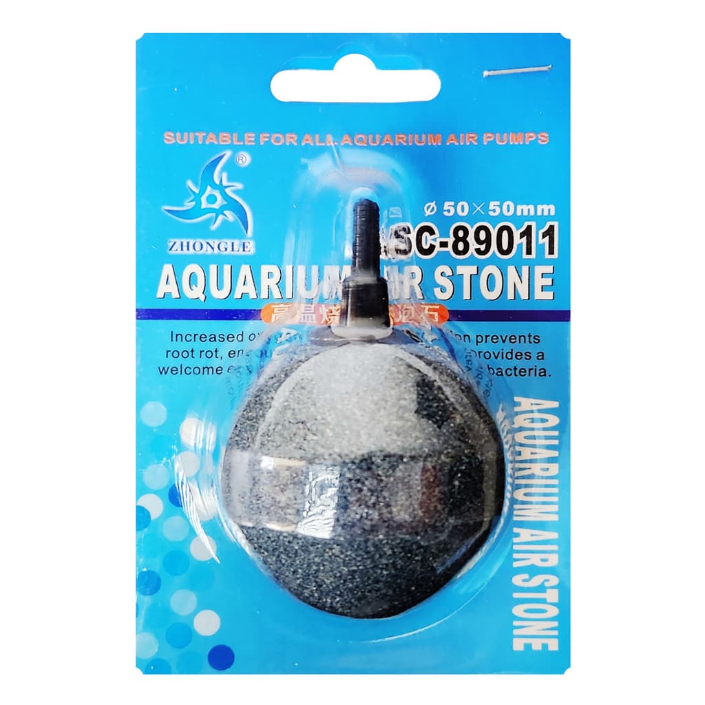 Pedra Porosa Extra Grande Para Aquário Formato Bola 50x50mm