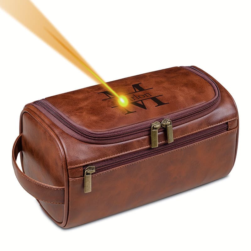 Carteira Masculina Personalizada Gravada A Laser E Bolsa De Higiene Pessoal Organizador De Viagem Presente De Aniversári