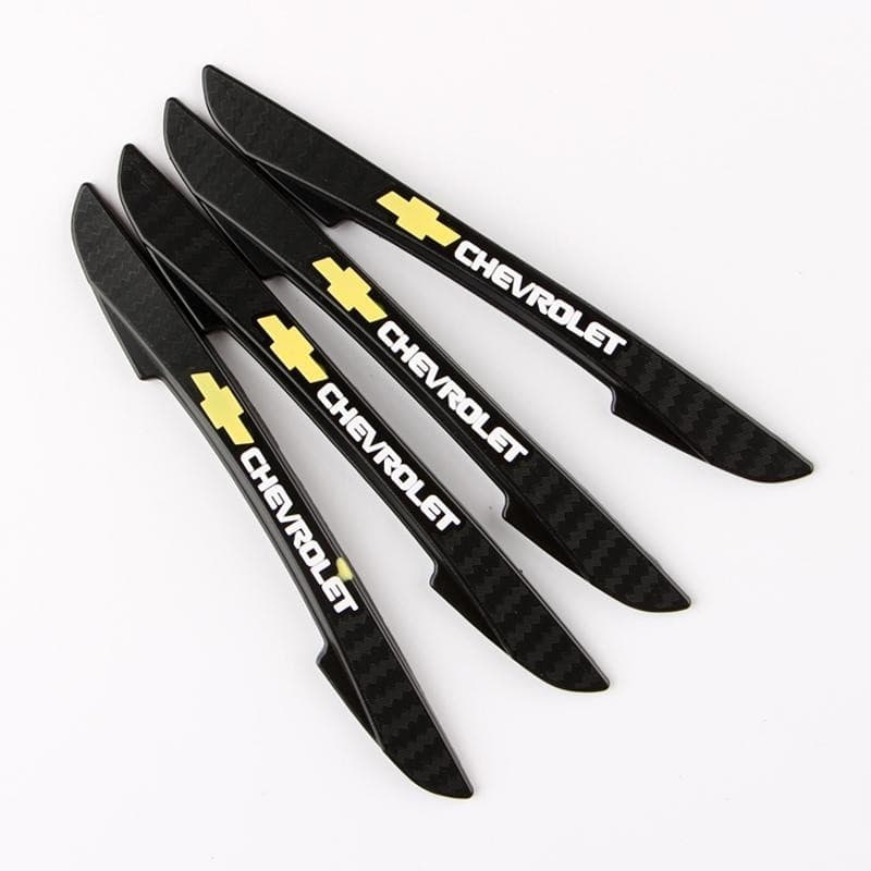 CHENGZI4pcs Autocolante Porta Protetora Da Do Carro Borda Lateral Faixa De Anticolisão Automotiva Para Chevrolet camaro cruze lacetti aveo captiva sonic epica orlando corsa malibu Faísca