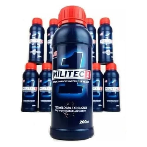 Militec 1 Condicionador De Metais 200ml-100%Original Novo Distribuidor Autorizado + NF